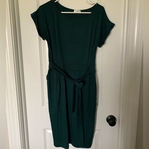 Knee-length dress